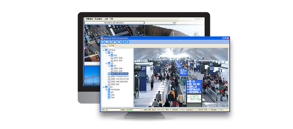 NVB影音同步广播系统